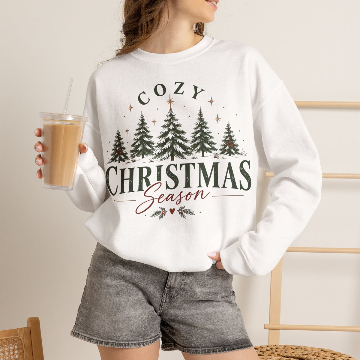 Weihnachtspullover, Weihnachts Pullover Geschenk, Cozy Christmas Sweater, Weihnachts Sweatshirt, Christmas Crewneck