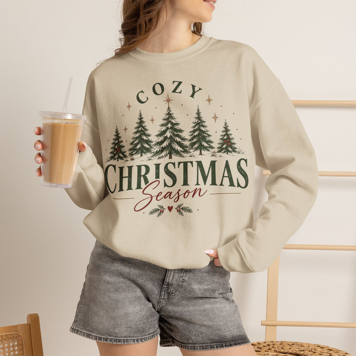 Weihnachtspullover, Weihnachts Pullover Geschenk, Cozy Christmas Sweater, Weihnachts Sweatshirt, Christmas Crewneck